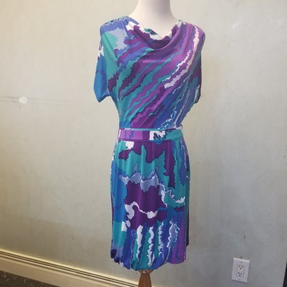 Walter multi - colored open back dress size S (E18) - Picture 2 of 11